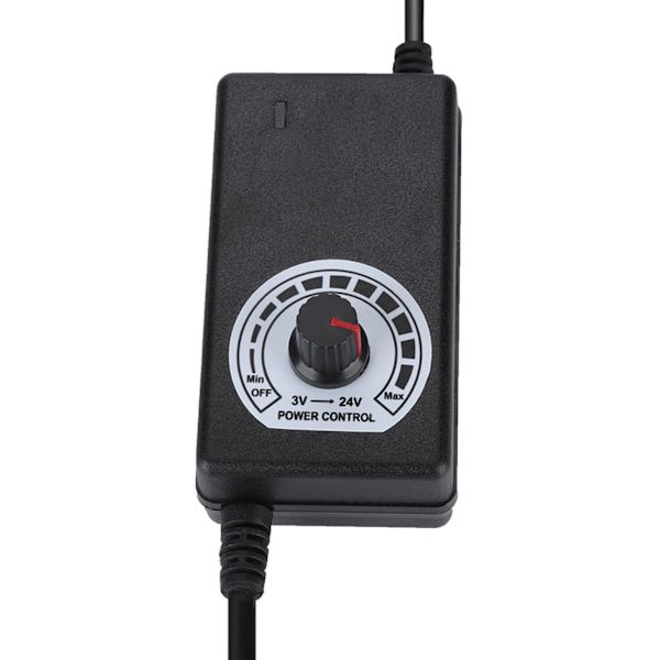 24W 3-24V Strømadapter med LED-display Spændingsregulering