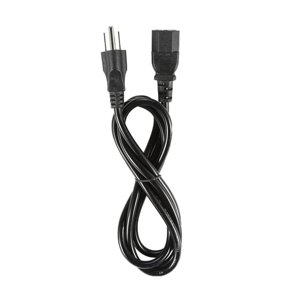10A 5ft 3-pinners AC-adapter strømledning for PC-datamaskin