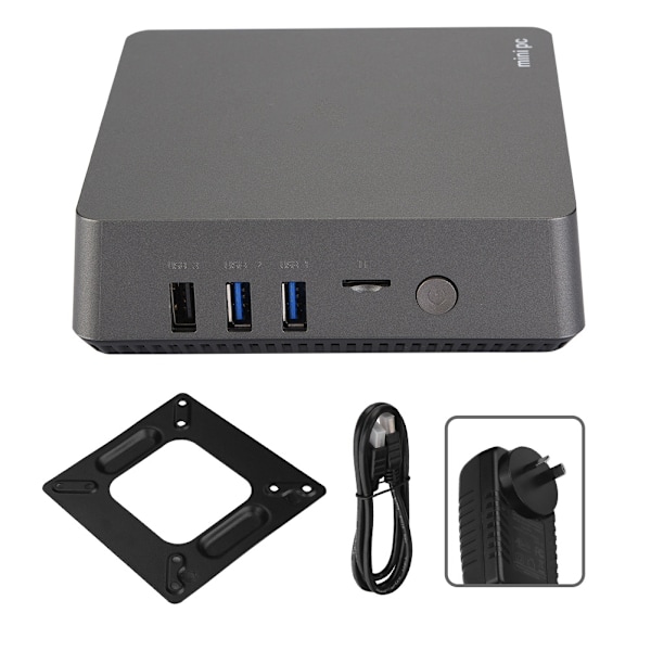 Mini PC Dual band for Intel 4 core J3455 4+64G Media Player HD 4K*2K