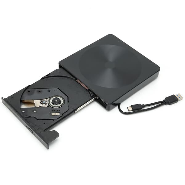MAIWO Ekstern CD-drev K523 Stum HighSpeed Læsning Dual Interface Diskbrænder til CD/VCD/DVD