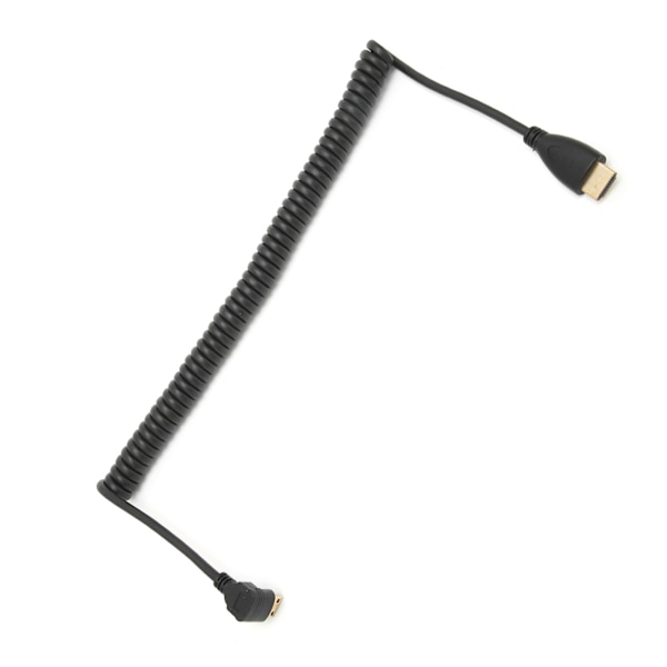 HD Multimedia InterfaceA till HD Multimedia InterfaceC adapterkabel fjäderkabel vänster armbåge