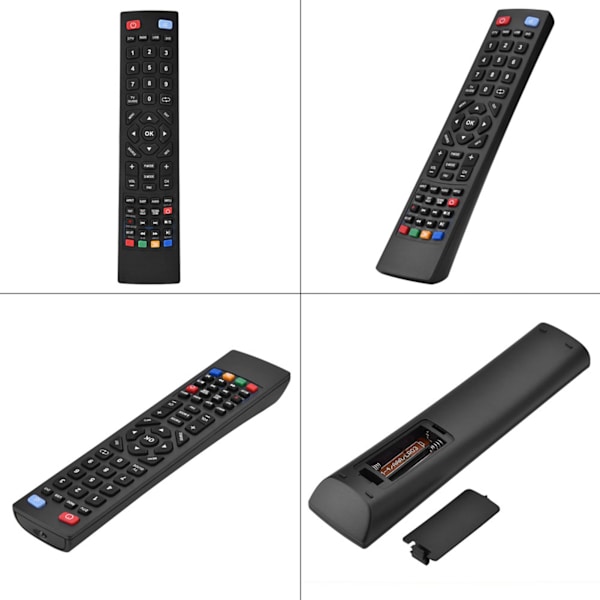 Universal Smart TV-fjernbetjening til Alba Bush Technika/Blaupunkt SHARP/E Motion