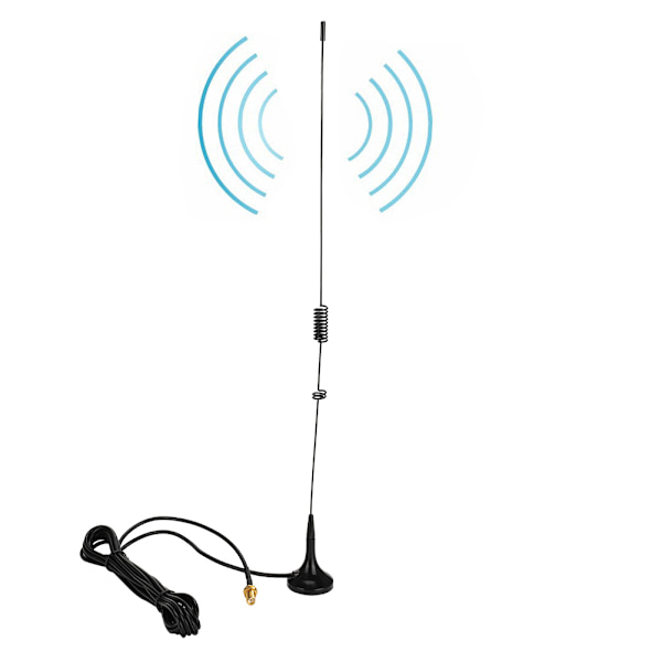 UT-106UV SMA-naaras kaksoiskaistainen VHf UHF -automagneettiantenni Baofeng UV 5R:lle
