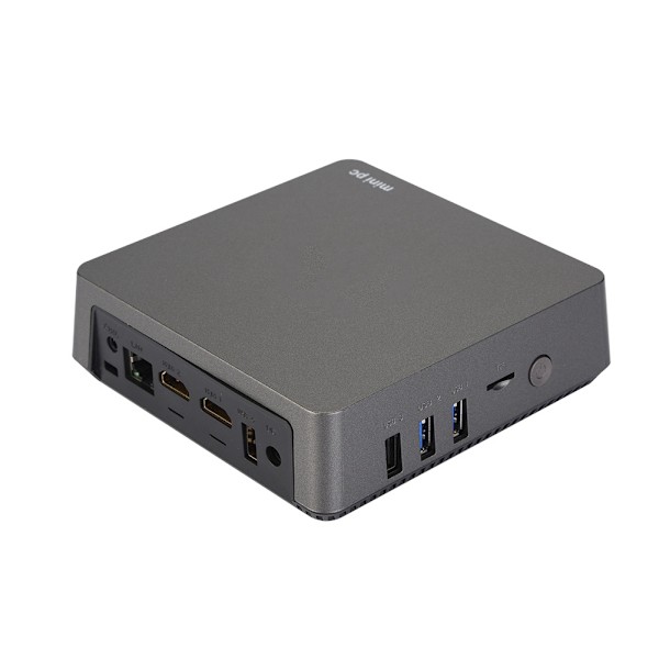 Mini PC Dual band för Intel 4 core J3455 4+64G Media Player HD 4K*2K