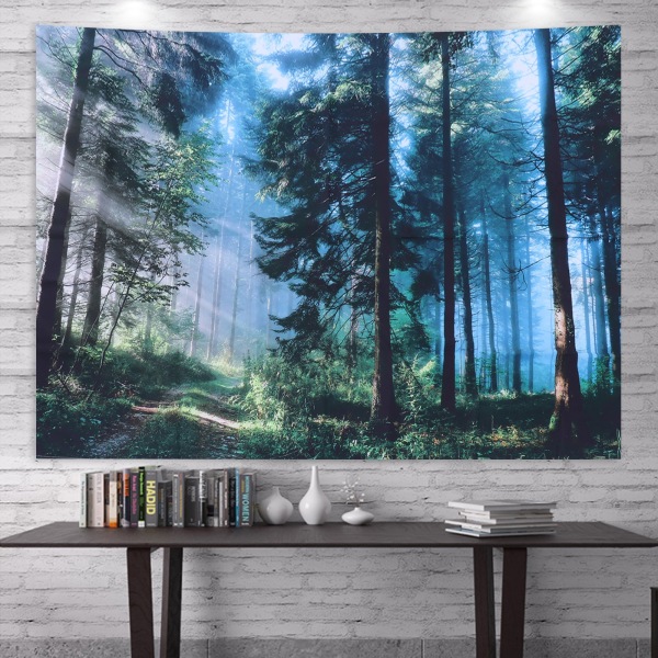 Väggtapet Landskapsmönster Hängande filt Sovrum Vardagsrum Korridor Dekoration 200x150cm