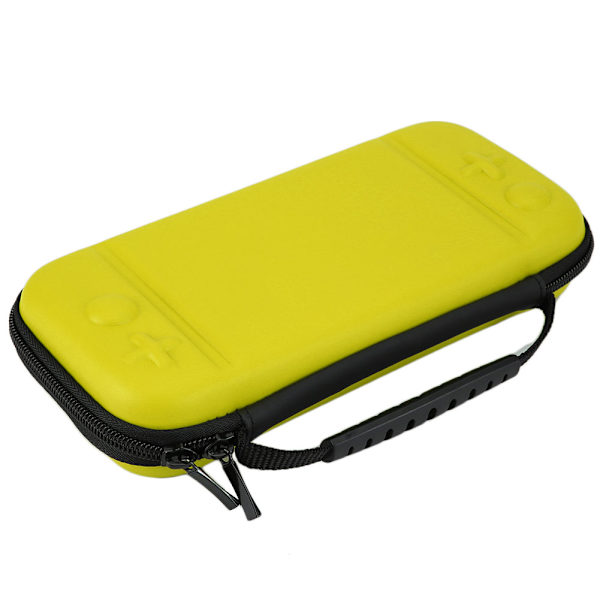 EVA Hard Shell Spillkonsoll Bæreveske Oppbevaringsboks for Nintendo Switch Lite (gul)