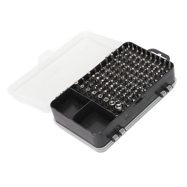 Elektronisk skruvmejselsats 112 i 1 magnetisk mini precision DIY reparationsverktyg med fodral för PC bärbar dator klocka