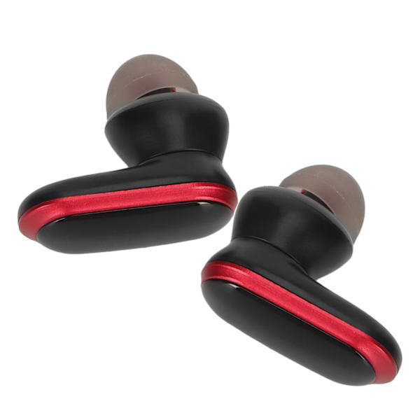 Sprog Oversætter Earbuds Bluetooth 5.0 Støjreduktion Understøtter 74 Sprog 70 Accent Trådløse Oversætter Earbuds Sort Rød