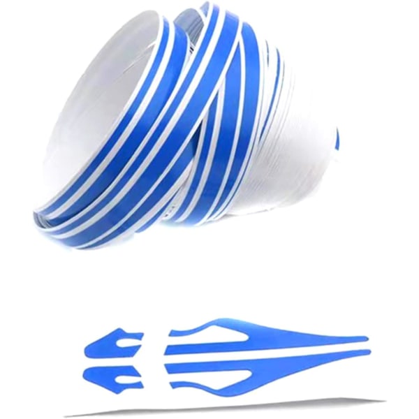 Svart Pinstripe Teip Bil Karosseri Side Stripe Klistremerke Midjelinje Klistremerke Auto Pinstripe Teip for Biler
