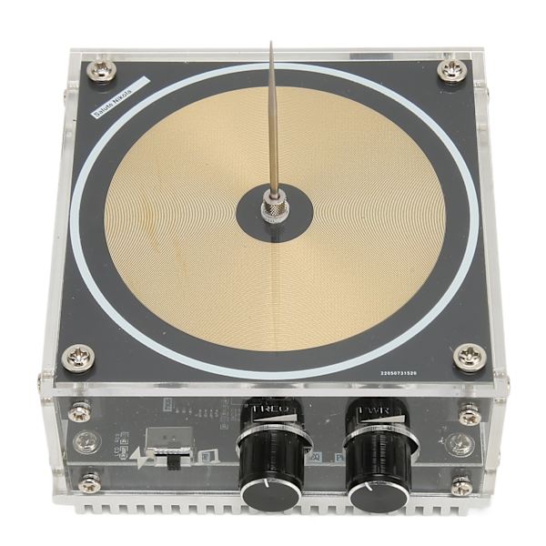 Musikspole 10 cm längd blixtgenerator båge plasma högtalare trådlös överföring experimentmodell 100‑240V EU-kontakt