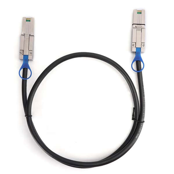 Serverkabeladapterkabel Mini SAS 26P SFF8088 til SFF8088 26P 1 meter højhastigheds datalagring (1 meter)