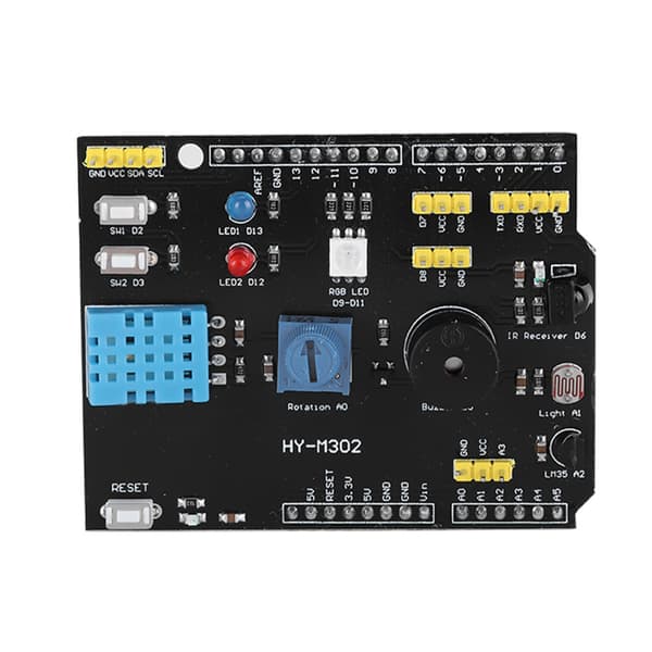 9-i-1 multifunktionsmodul-udvidelseskort Buzzer til LM35 LED-modul