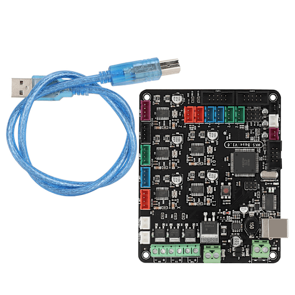 3D-tulostimen pääohjauskortti MKS Base V1.6 Integroitu yhteensopiva Mega 2560/Rep ramps1.4