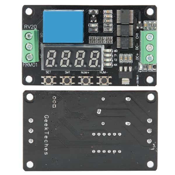 GT100 12V Multifunksjonsrelémodul Strømforsyning Anti-Reverse Funksjon Stabilt System