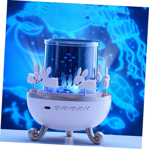 OSALADI Exquisite Atmosphere Light 1 Set Star Projector Adjustable Abs to Rotate Good Decoration Effect
