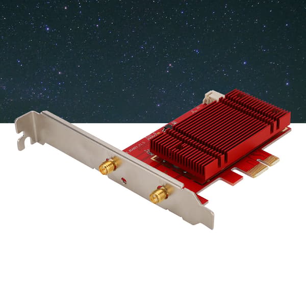 Til Intel 8265AC Bluetooth 4.0 PCI-E Desktop Trådløst netværkskort med 8DBi antenne