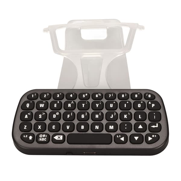 Spil Controller Tastatur Bluetooth Trådløst Eksternt Tastatur med Baggrundsbelysning til PS5 Controller