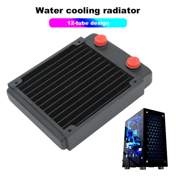 Mat sort computer kobber køleplade varmeafledende kobberradiator til industrien