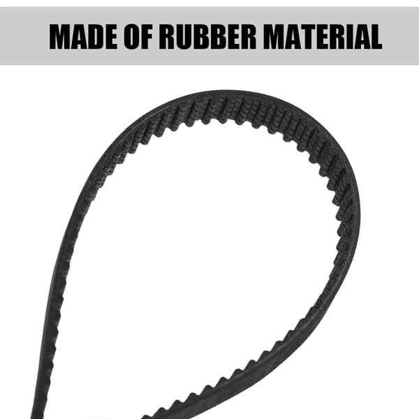 6mm bredde GT2 lukket sløjfe synkron timingrem til 3D-printer (GT2-158mm)