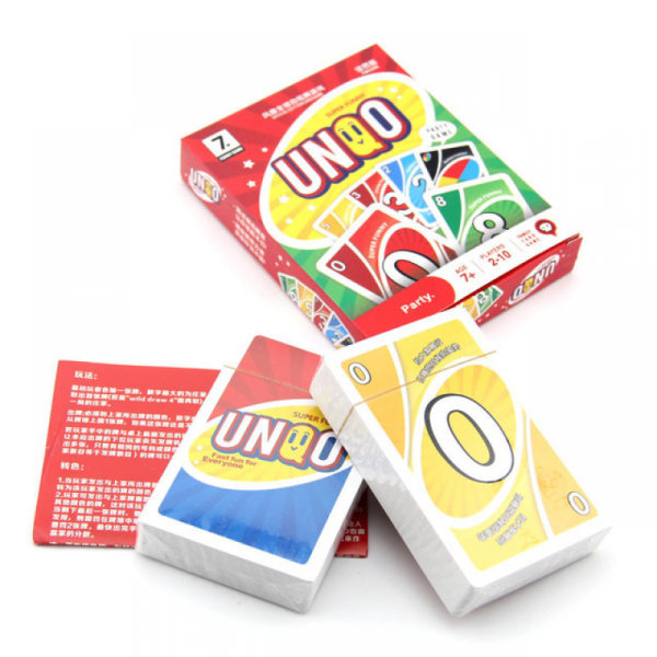 UNO familiekortspill Reisevennlig, gir en flott gave til 7 åringer og oppover 9279-UNQO Iron Box Hyun Black Punishment Edition