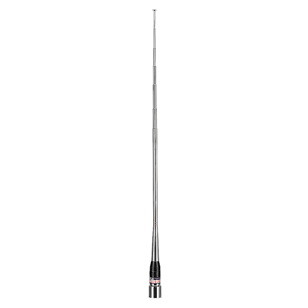 PL259 Foldbar Teleskopisk Trekkstang Høy Forsterkning UV Dual Band Antenne med 136-174MHz Frekvens