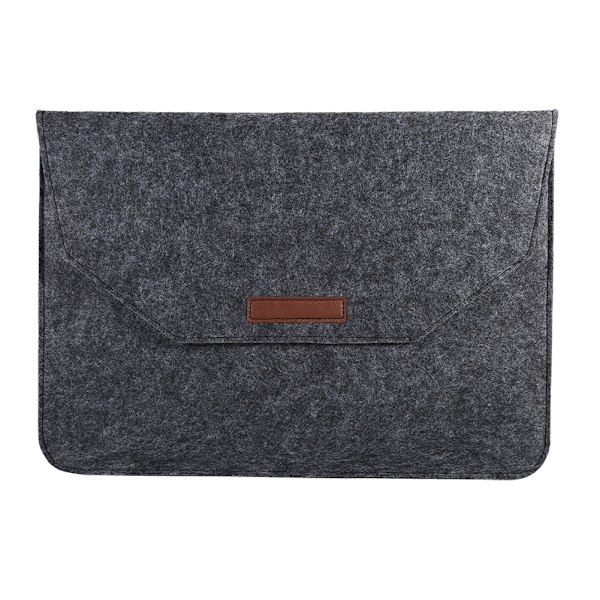 Muodi kannettava pehmeä laukku suojaava kotelo Macbook Air Pro Retina(13 tuumaa tummanharmaa)