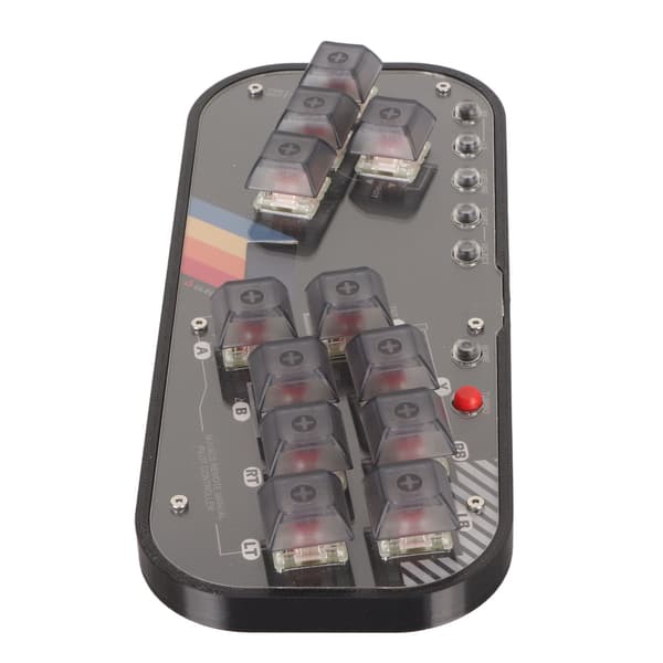 for Fighting Box Keyboard til Hitbox Mini Fighting Game Controller til SOCD Arcade Fight Stick til Mixbox Mekanisk Switch Knap