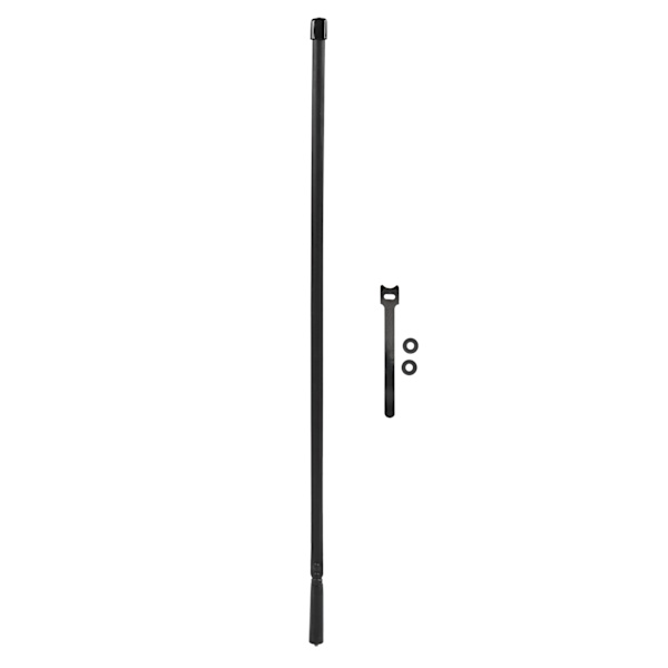 Foldbar Signalforstærkerantenne SMA-hun 136520MHZ Antenne til Walkie Talkie Udendørsaktiviteter (72 cm 28,3 tommer)