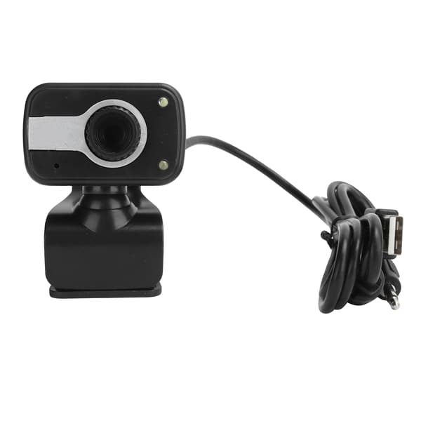 PC-kamera USB-klipswebkamera med 3,5 mm lydportmikrofon videomødeudstyr V3