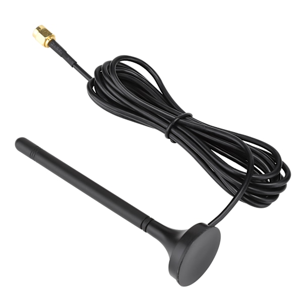 2 stk 6DBi GSM/3G /4G 700-2700MHZ Full-band Omnidirectional Sucker SMA Male Antenne (2M)