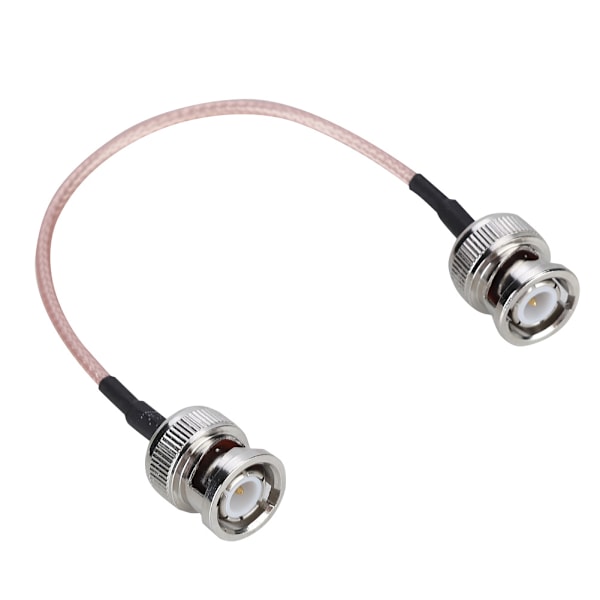 1 st BNC-hane till BNC-hane adapterkabelkontaktkonverter för radioantenn 14 cm