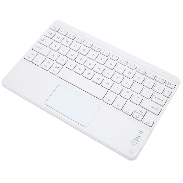 Bærbar 9in Bluetooth Touchpad Tastatur Saks Design Ultra Slim Bluetooth Tastatur