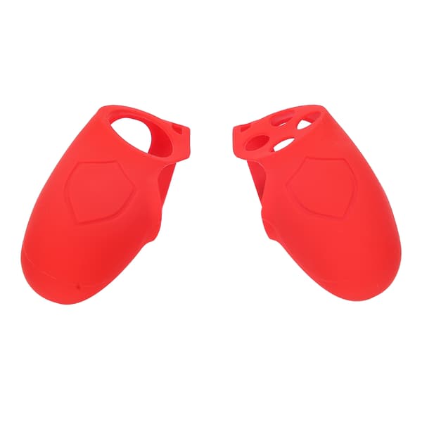 1 par split antiskid gamepad silikonbeskyttelsesdeksel passer til PS4/PS4 Slim/PS4 ProRed