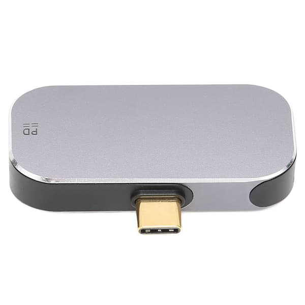 USB C Docking Station 3 i 1 USB C til High Definition Multimedia Interface Stik og Spil 3 i 1 USB C Hub