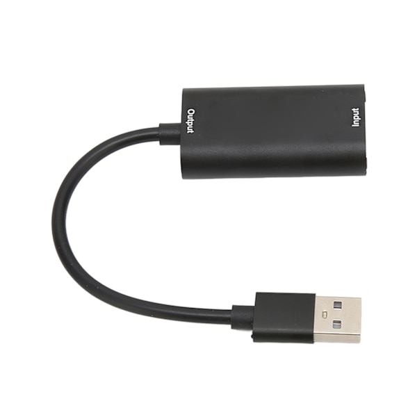 4K 1080P videokaappauskortti, Plug and Play, HD Multimedia Interface -tallennuskortti pelaamiseen, suoratoistoon, USB