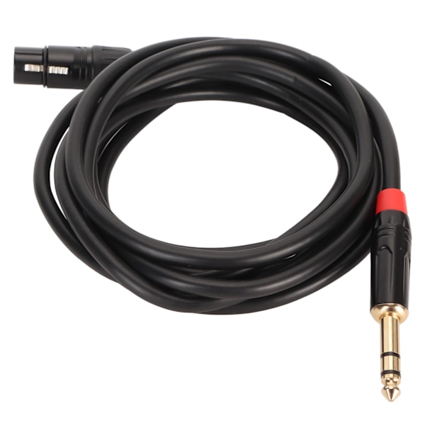 XLR hun til 1/4 tommer 6,35 mm kabel professionel plug and play 20 AWG OFC kerne mikrofonkabel 9,8 fod