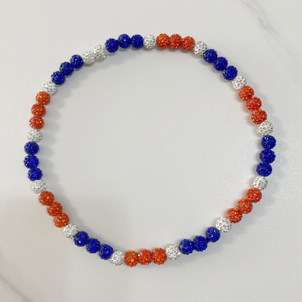 Philadelphia Phils Baseball-kaulakoru miehille ja naisille, baseball-aiheinen helmikaulakoru, unisex-timanttikaulakoru, discopallokaulakoru, koru, lahja baseball-faneille Mets