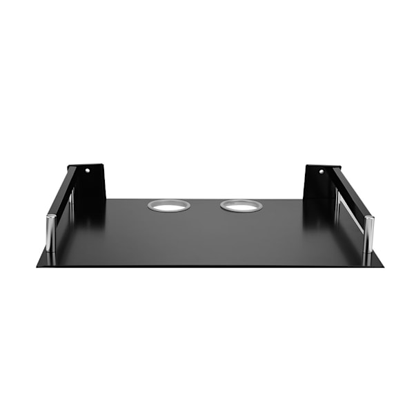 Solid Set-top Box Bracket Aluminium Alloy 4KG Loading Weight Väggmonterad Hylla för Set Top Box