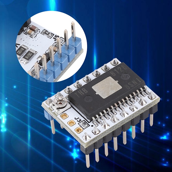 3D-tulostimen lisävarusteet SD6128 askelmoottorin ohjain 128 korkea jakoinen moottorimoduuli (sininen)