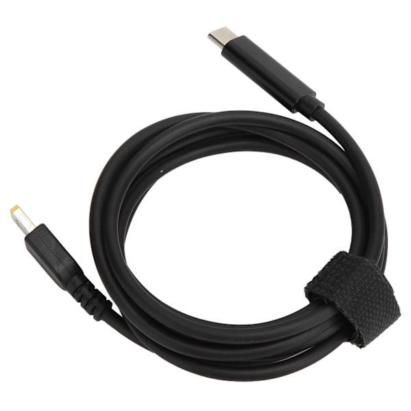 Typ C PD-omvandlare hane till hane 7,5x6,0 mm fyrkantigt gränssnitt Snabbladdningskabel 65W 1,5 m/5,0 fot för Lenovo bärbar dator