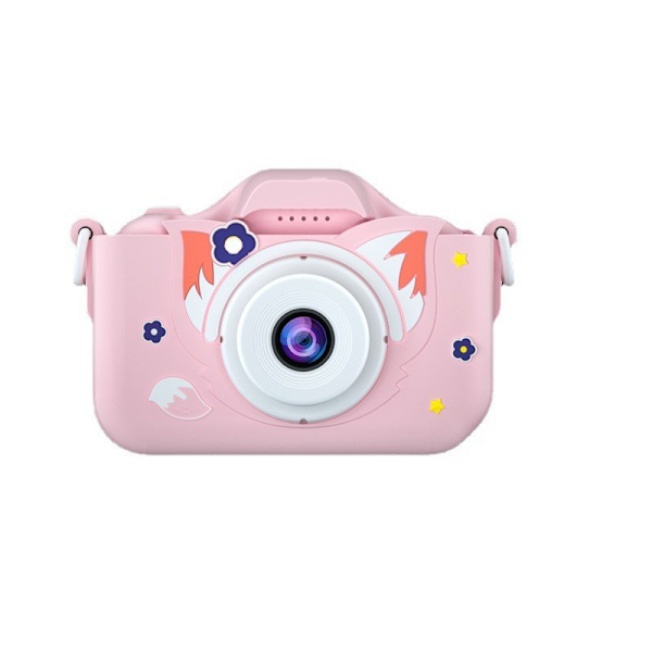 Lasten kamera HD 4800W SLR Mini -kamera Opiskelijalahja Fox Pink