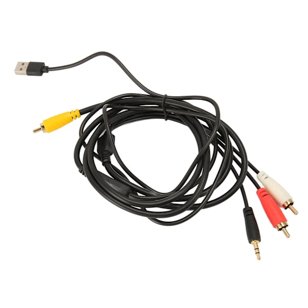 Digital Fiberoptisk til Analog 2RCA 3,5 mm Jack Stereo Audiokabel til TV DVD Netværks Set Top Box