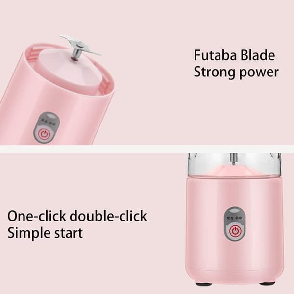 Bärbar USB-mixer Elektrisk Saftpress Maskin Fruktprocessor Citronpress