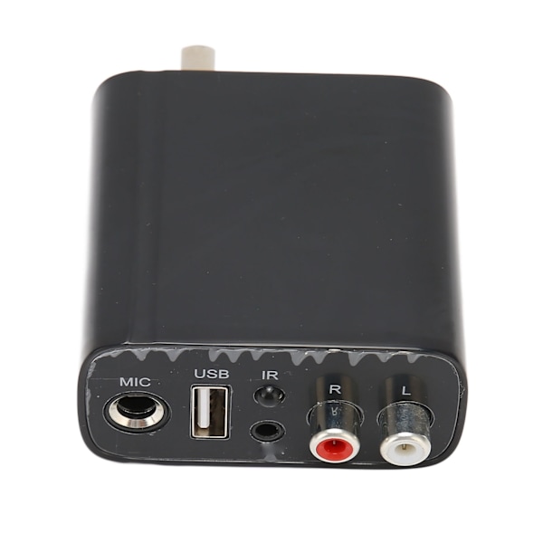 Bluetooth-ljudmottagare Stöd Bluetooth U-diskspel Mikrofoningång Trådlös ljudmottagaradapter 100‑