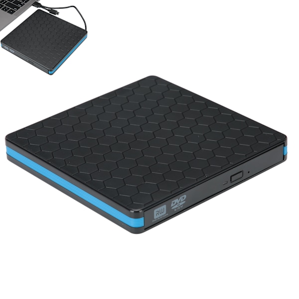 Optisk drev TYPE-C USB3.0 Dual Interface DVD-brænder Universal til IOS/Lenovo Notebook
