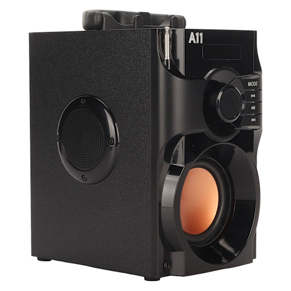 Bärbar Bluetooth-högtalare med subwoofer Trådlöst stereoljud Rikt bas Bluetooth-högtalare för utomhusfest Resor