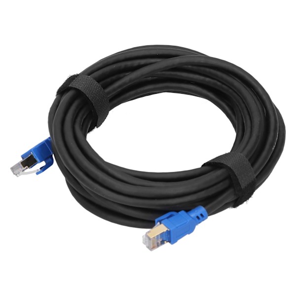40 Gbps 2000 Mhz Cat8 Ethernet-kabel Gullbelagt RJ45-leder LAN-kabler for Hub-ruternettverksadaptere (6 m 19,7 fot)