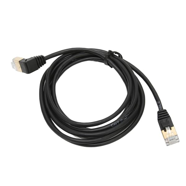 Cat8 Ethernet-kabel CAT8 OD 3,8 mm 2 m han til han holdbar PVC han til han Ethernet-kabel til switch-server