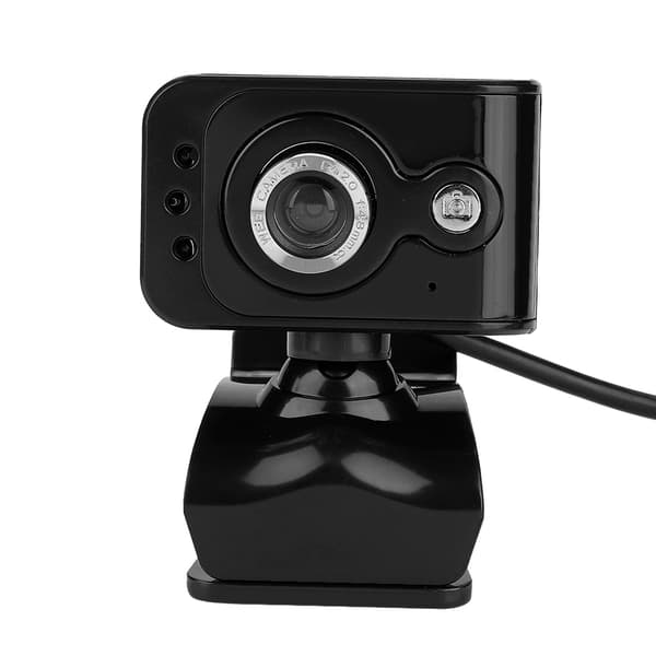 USB2.0 med MIC 12MP HD webkamera webkamera Cam LED-lys nattsyn for datamaskin PC bærbar PC for