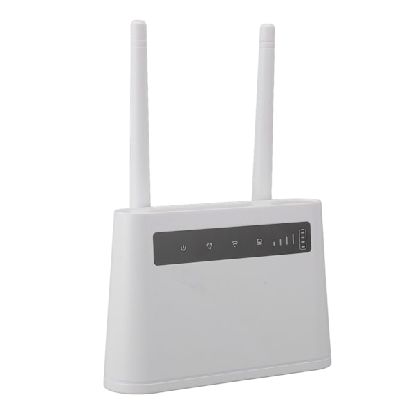 Trådløs WiFi-router til asiatisk 4G SIM-kort-router 300 Mbps Smart Home Internet-router med 2 5dBi High Gain-antenner 100‑240V